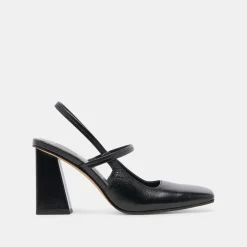 SOYER HEELS MIDNIGHT CRINKLE PATENT^Dolce Vita Hot