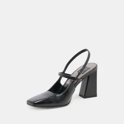SOYER HEELS MIDNIGHT CRINKLE PATENT^Dolce Vita Hot