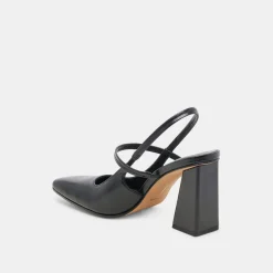 SOYER HEELS MIDNIGHT CRINKLE PATENT^Dolce Vita Hot