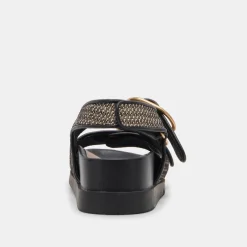 STARLA SANDALS BLACK MULTI WOVEN^Dolce Vita Sale