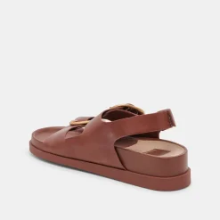 STARLA SANDALS BROWN LEATHER^Dolce Vita Discount