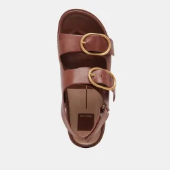 STARLA SANDALS BROWN LEATHER^Dolce Vita Discount