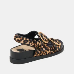 STARLA SANDALS LEOPARD BLACK CALF HAIR^Dolce Vita Fashion