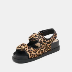 STARLA SANDALS LEOPARD BLACK CALF HAIR^Dolce Vita Fashion