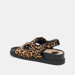 STARLA SANDALS LEOPARD BLACK CALF HAIR^Dolce Vita Fashion