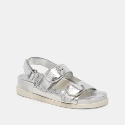 STARLA SANDALS SILVER DISTRESSED LEATHER^Dolce Vita Sale