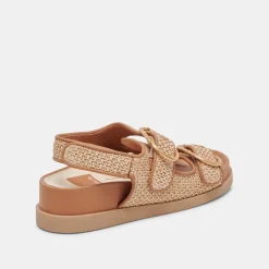 STARLA SANDALS TAN MULTI WOVEN^Dolce Vita New