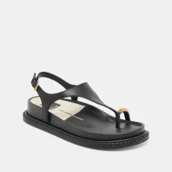 STEFAN SANDALS BLACK LEATHER^Dolce Vita Sale