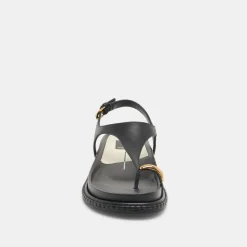 STEFAN SANDALS BLACK LEATHER^Dolce Vita Sale