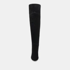SURY WIDE CALF BOOTS ONYX SUEDE^Dolce Vita Best