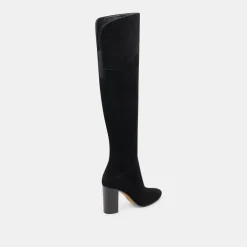 SURY WIDE CALF BOOTS ONYX SUEDE^Dolce Vita Best