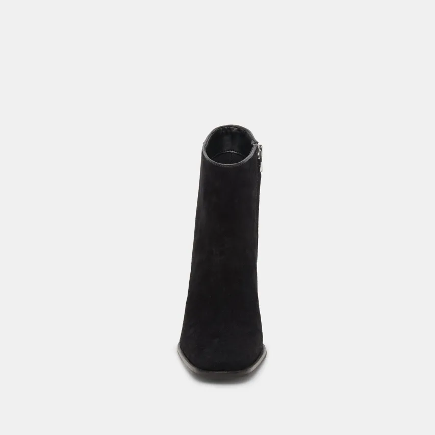 SUSANN WIDE BOOTIES ONYX SUEDE^Dolce Vita Online