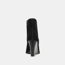 SUSANN WIDE BOOTIES ONYX SUEDE^Dolce Vita Online