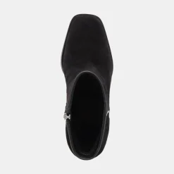 SUSANN WIDE BOOTIES ONYX SUEDE^Dolce Vita Online