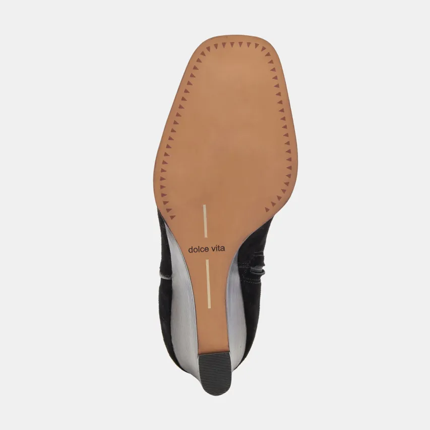 SUSANN WIDE BOOTIES ONYX SUEDE^Dolce Vita Online