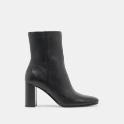 SUZY BOOTIES BLACK LEATHER^Dolce Vita New