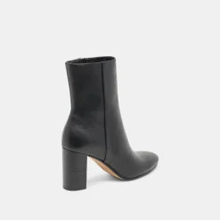 SUZY BOOTIES BLACK LEATHER^Dolce Vita New