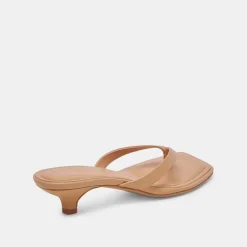 TASIAH SANDALS LIGHT TAN LEATHER^Dolce Vita Clearance
