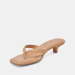 TASIAH SANDALS LIGHT TAN LEATHER^Dolce Vita Clearance