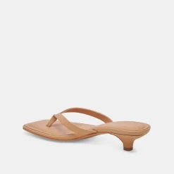 TASIAH SANDALS LIGHT TAN LEATHER^Dolce Vita Clearance