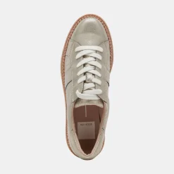 TIGER SNEAKERS LIGHT GOLD LEATHER^Dolce Vita Best
