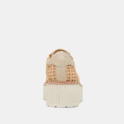 TIGER SNEAKERS LT NATURAL RAFFIA^Dolce Vita Sale