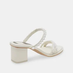 TINKER PEARL HEELS VANILLA PEARLS^Dolce Vita Fashion