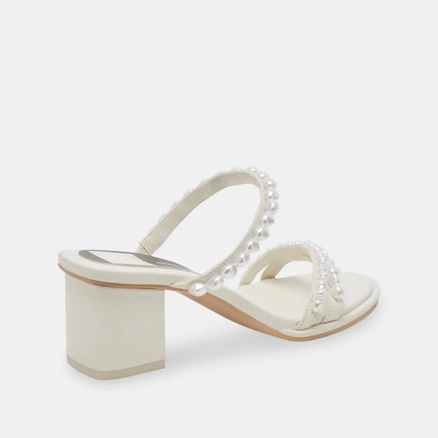 TINKER PEARL HEELS VANILLA PEARLS^Dolce Vita Fashion
