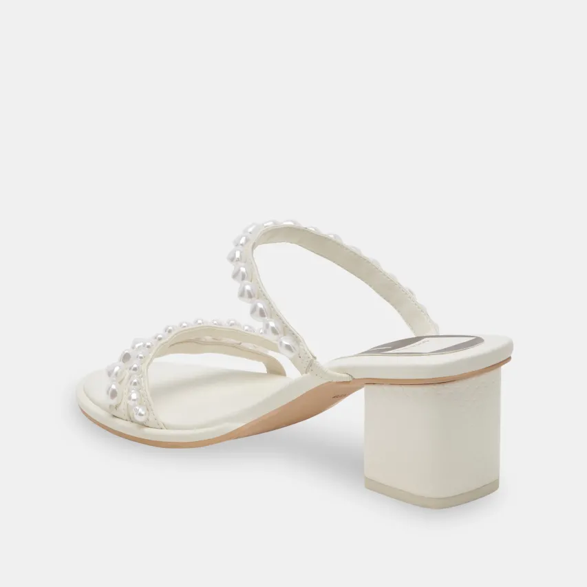 TINKER PEARL HEELS VANILLA PEARLS^Dolce Vita Fashion