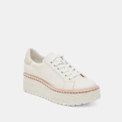 TWAIN SNEAKERS WHITE LEATHER^Dolce Vita Sale