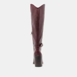 TYRONE BOOTS CRANBERRY LEATHER^Dolce Vita New