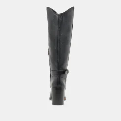 TYRONE WIDE CALF BOOTS BLACK LEATHER^Dolce Vita Discount