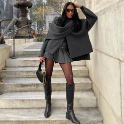 VERDI BOOTS BLACK LEATHER^Dolce Vita Outlet