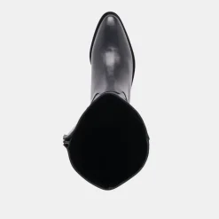 VERDI BOOTS BLACK LEATHER^Dolce Vita Outlet