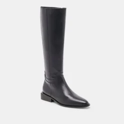 VERDI BOOTS BLACK LEATHER^Dolce Vita Outlet
