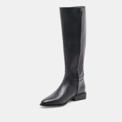 VERDI BOOTS BLACK LEATHER^Dolce Vita Outlet