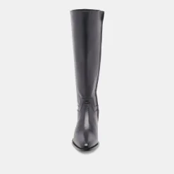 VERDI BOOTS BLACK LEATHER^Dolce Vita Outlet