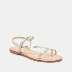 WANDRE SANDALS DISTRESSED LEATHER^Dolce Vita Outlet