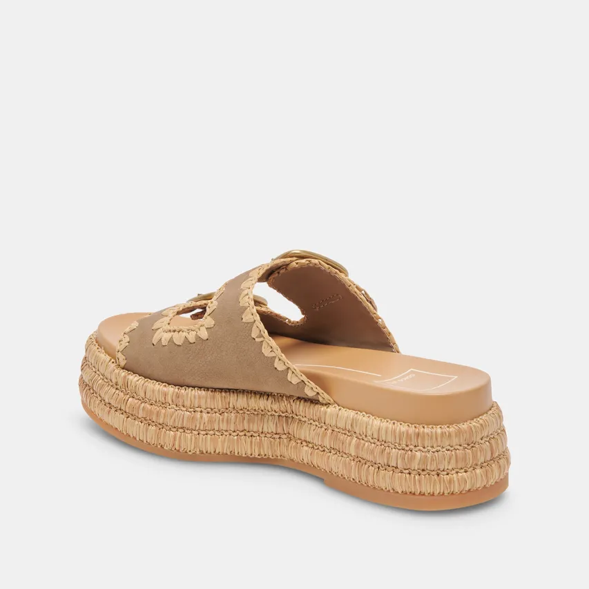 WANIKA SANDALS ALMOND NUBUCK^Dolce Vita Clearance
