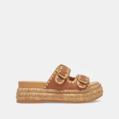 WANIKA SANDALS BROWN NUBUCK^Dolce Vita Online