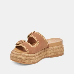 WANIKA SANDALS BROWN NUBUCK^Dolce Vita Online