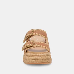 WANIKA SANDALS BROWN NUBUCK^Dolce Vita Online