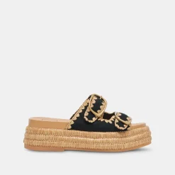 WANIKA SANDALS ONYX NUBUCK^Dolce Vita Fashion