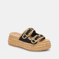 WANIKA SANDALS ONYX NUBUCK^Dolce Vita Fashion