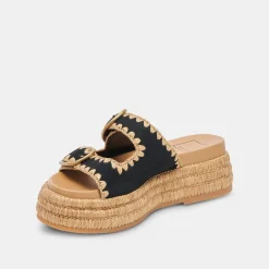 WANIKA SANDALS ONYX NUBUCK^Dolce Vita Fashion