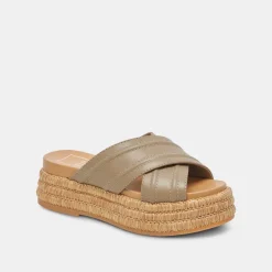 WESLEE SANDALS OLIVE LEATHER^Dolce Vita Best