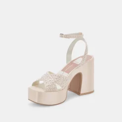 WESSI PEARL HEELS VANILLA PEARLS^Dolce Vita Clearance