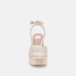 WESSI PEARL HEELS VANILLA PEARLS^Dolce Vita Clearance