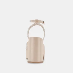 WESSI PEARL HEELS VANILLA PEARLS^Dolce Vita Clearance