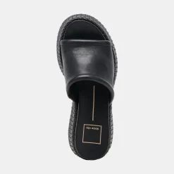 WIMSYN SANDALS BLACK LEATHER^Dolce Vita Hot
